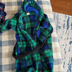 Cat & Jack boys hooded robe